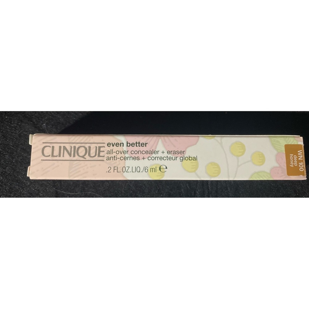 CLINIQUE - Even Better All-Over Concealer + Eraser Full Size  "WN100 Deep Honey"